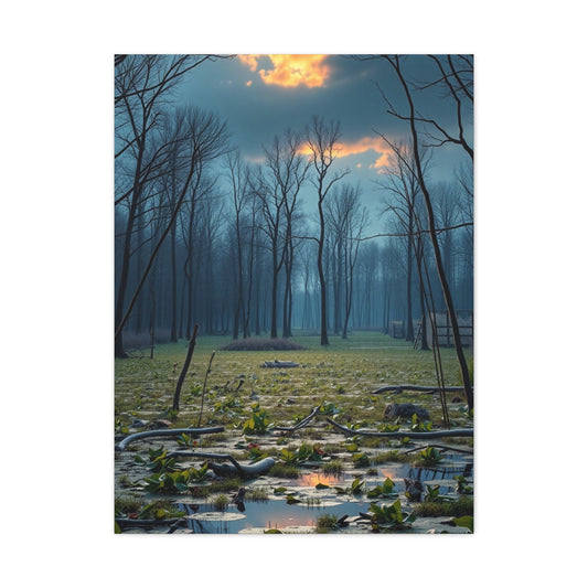 Marsh & Swamp Art Canvas Art 4 Wall Art & Canvas Print