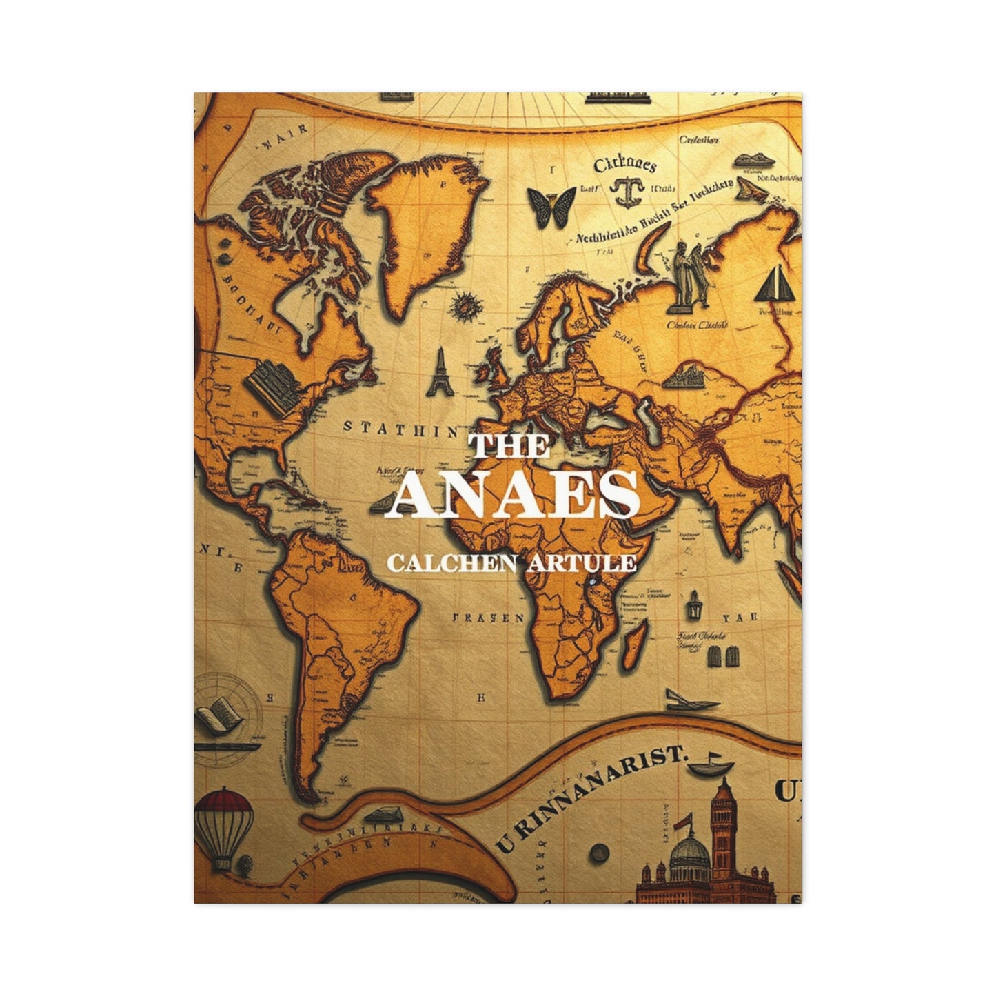 Antique Maps Art Supreme Gallery Wall Art & Canvas Print