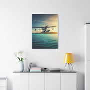 Seaplane Over Tropical Waters Wall Art & Canvas Prints