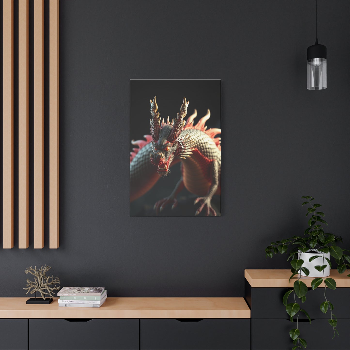 Draconian Elegance Canvas