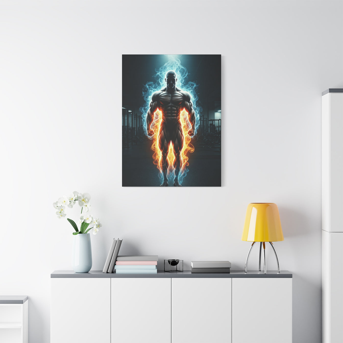 Unleashed Power Physique Wall Art & Canvas Prints