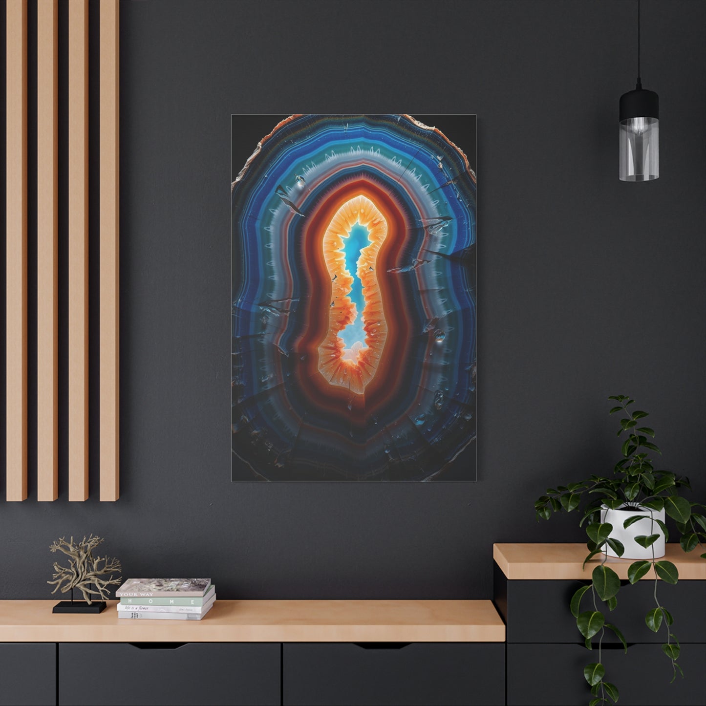 Agates, Geodes & Minerals Art Artisan Canvas Wall Art & Canvas Print