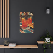 Aperol Spritz Terrace Drinks Wall Art & Canvas Print