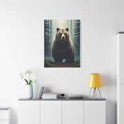 Majestic Forest Grizzly Bear Wall Art & Canvas Prints