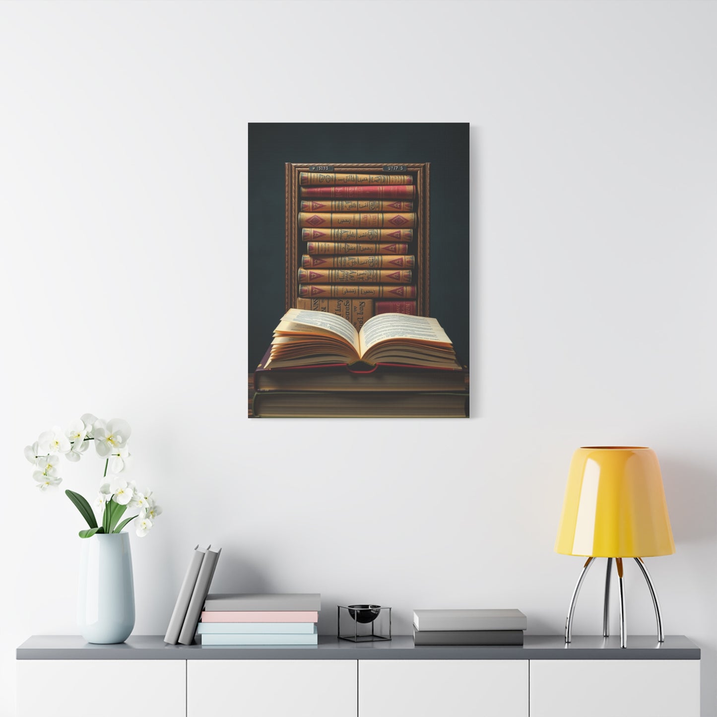 Supreme Book Art Beautiful Collection Wall Art & Canvas Print