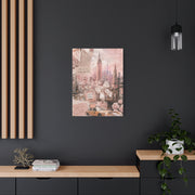 Romantic Blush NYC Dream Collage Wall Art & Canvas Print