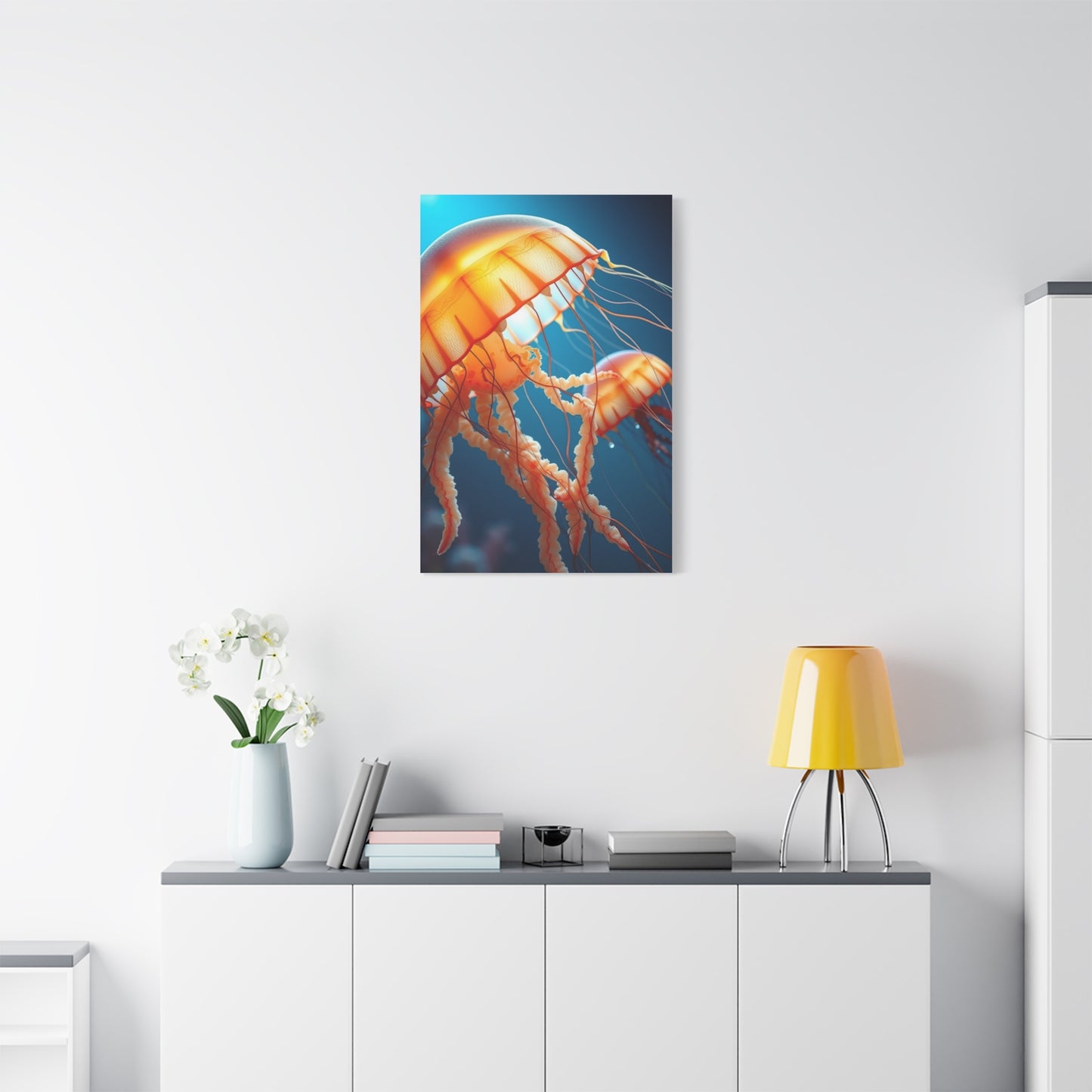 Masterpiece Jellyfish Art Vision Wall Art & Canvas Print