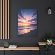 Vibrant Skyburst Seaside Sunset Wall Art & Canvas Prints