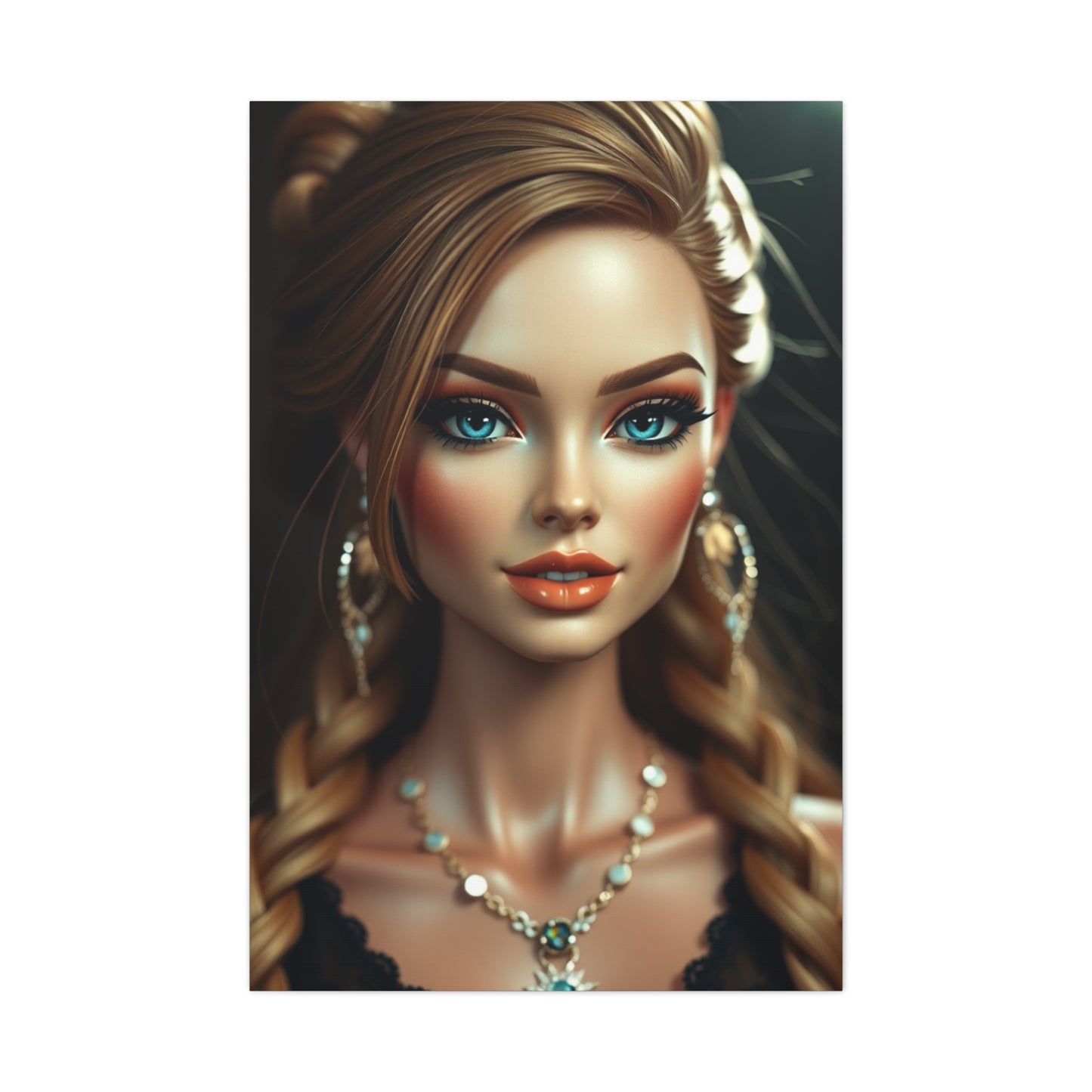 Barbiecore Art Supreme Canvas Wall Art & Canvas Print