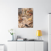 Parisian Marble Pastry Station Wall Art & Canvas Print