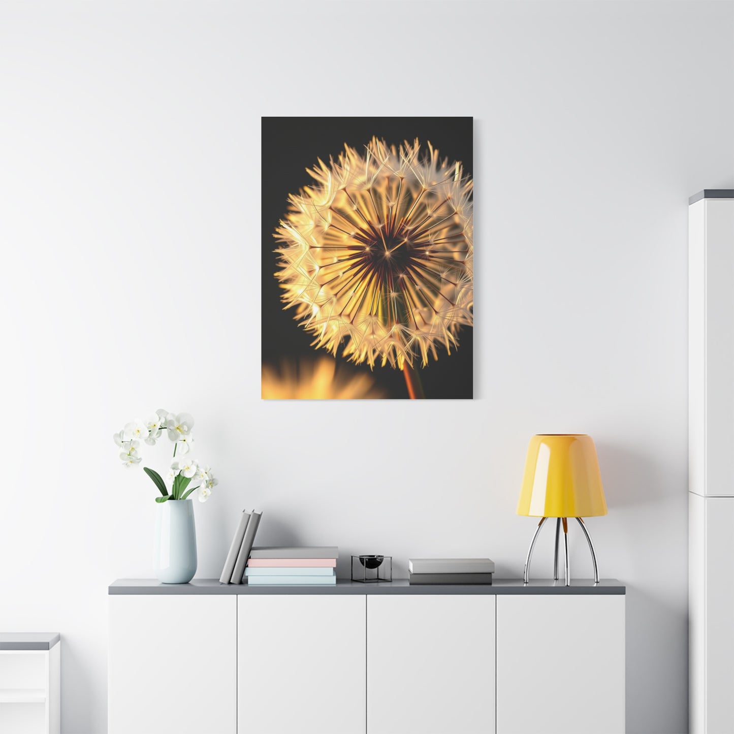 Vision Dandelion Flower Art Art Wall Art & Canvas Print