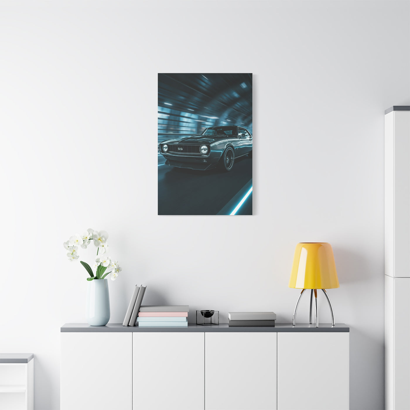 1969 Chevrolet Camaro SS Modernized Muscle Sprint Wall Art & Canvas Prints