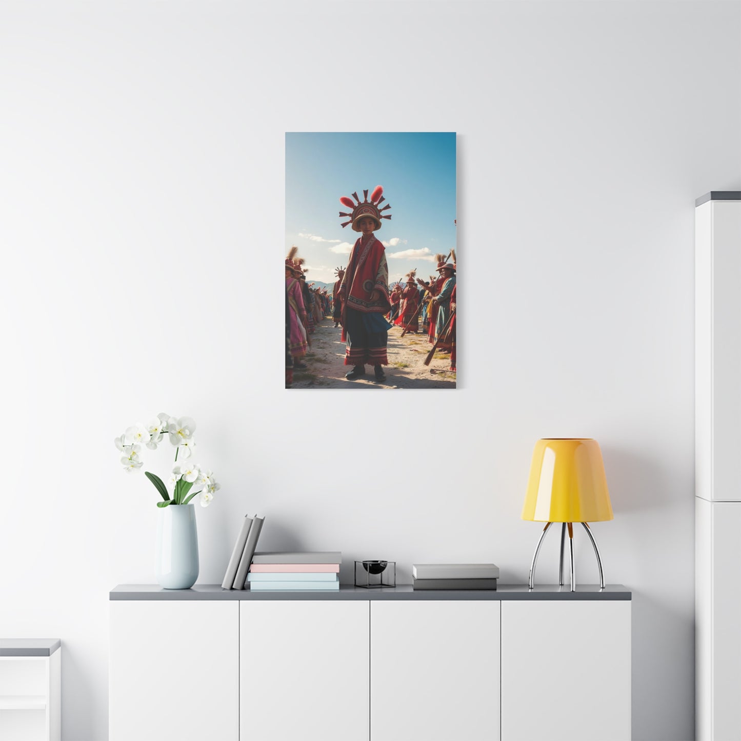 Folk Art Luxury Canvas Wall Art & Canvas Print