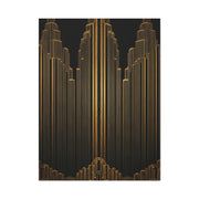 Golden Metropolis Towers Wall Art & Canvas Prints