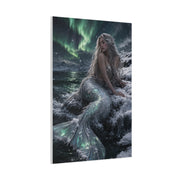 Arctic Aurora Mermaid Fantasy Wall Art & Canvas Print