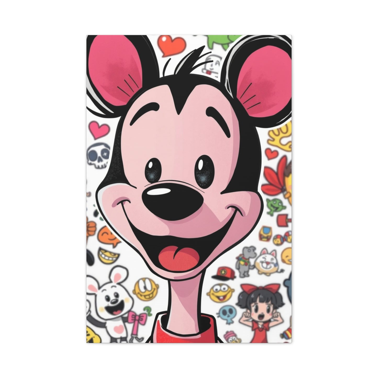 Grand Doodle Symphony Canvas Wall Art & Canvas Print