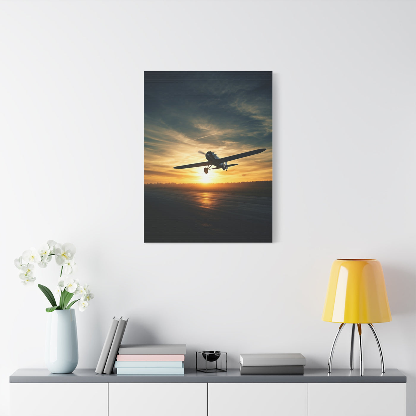 Sunset Glide Horizon Wall Art & Canvas Prints