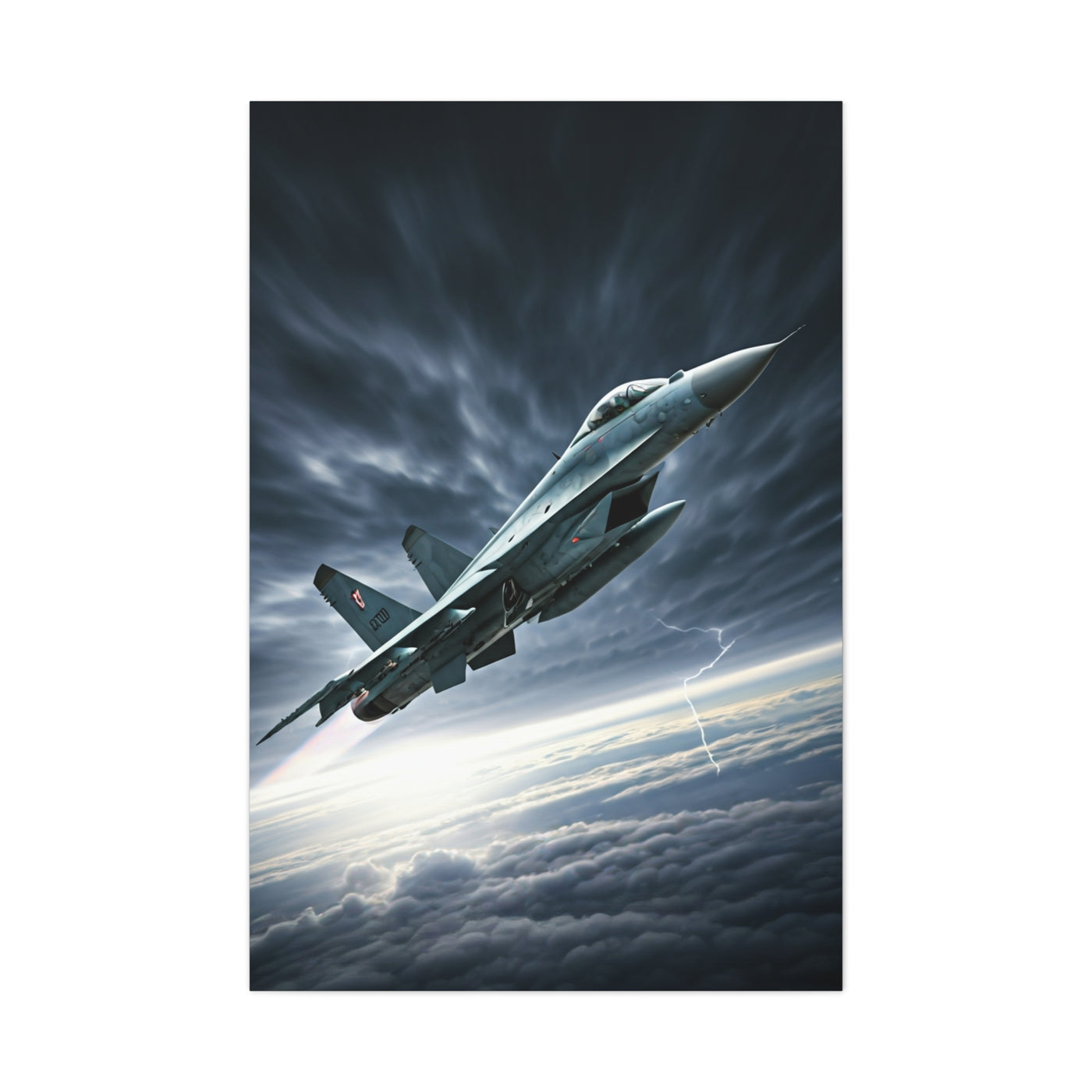 Supersonic Jet Breakthrough Wall Art & Canvas Prints
