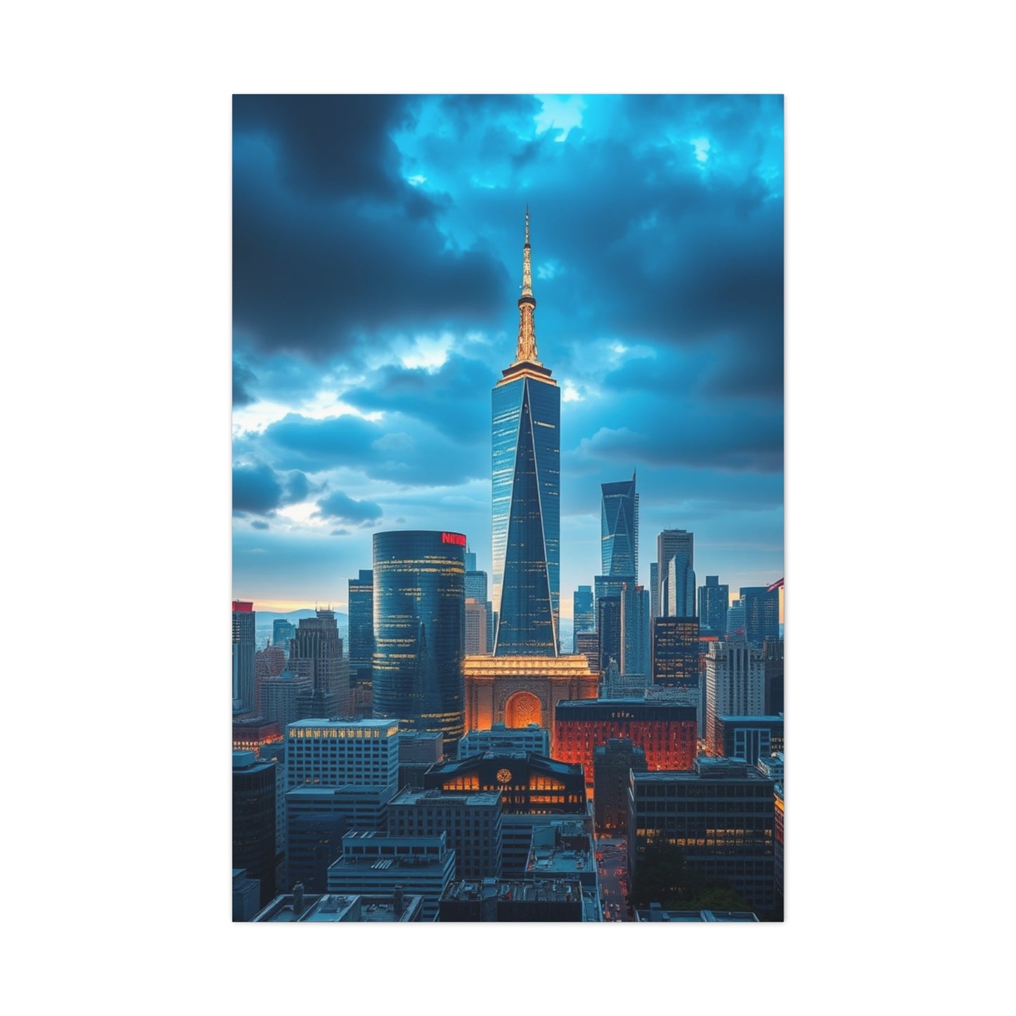 Skyline Art Supreme Canvas Wall Art & Canvas Print