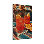 Aperol Spritz Terrace Drinks Wall Art & Canvas Print