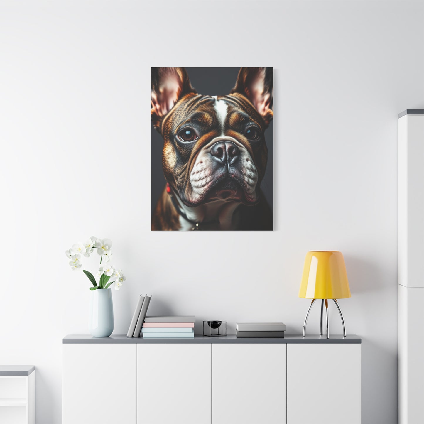 Supreme French Bulldog Art Beautiful Collection Wall Art & Canvas Print