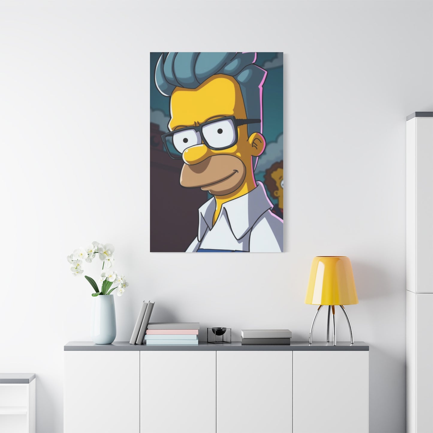 The Simpsons Art Supreme Canvas Wall Art & Canvas Print