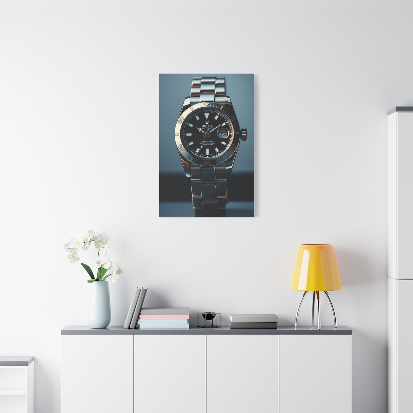 Splendid Timepiece Artwork Wall Art & Canvas Print