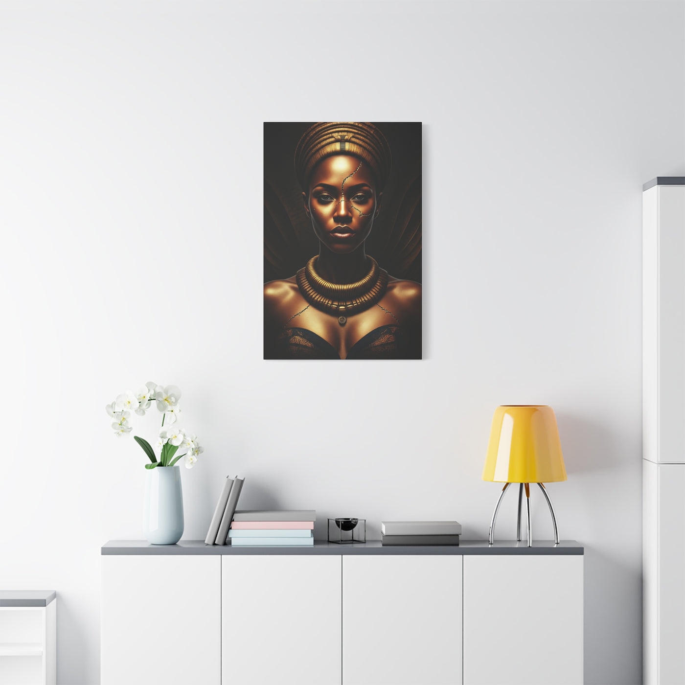 Queen of Midnight Elegance Wall Art & Canvas Prints
