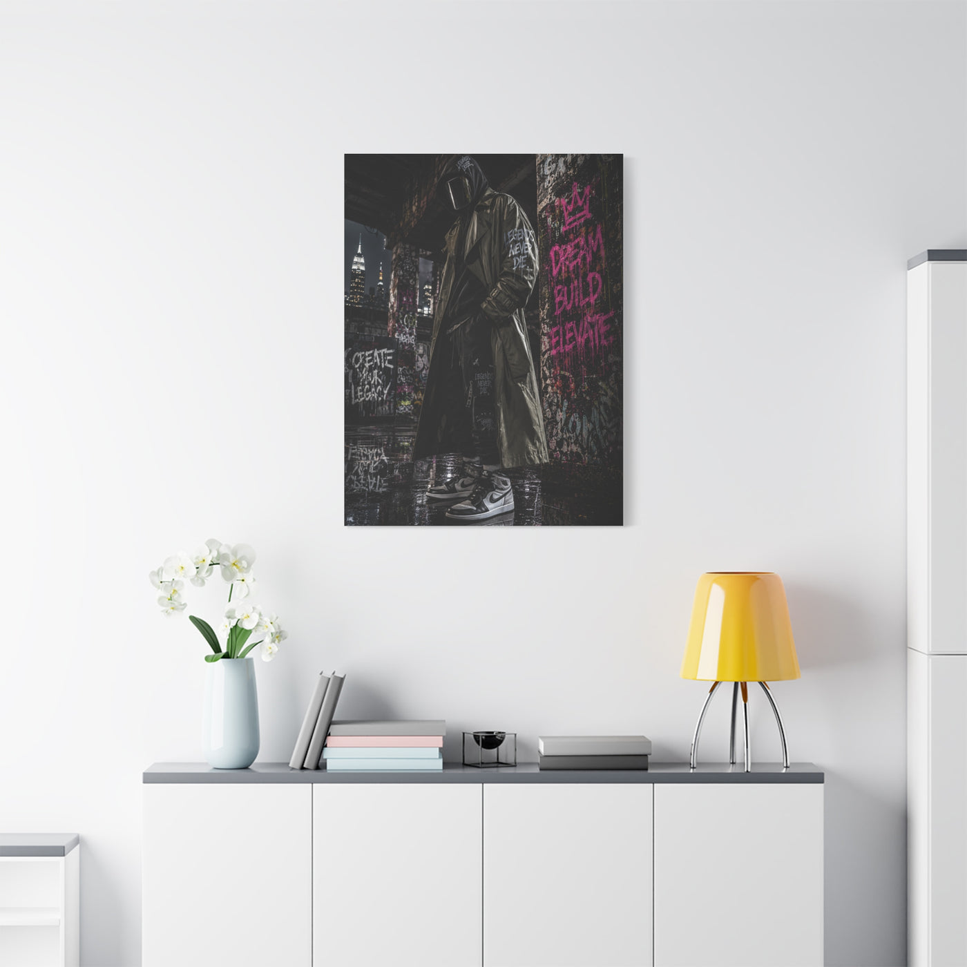 Urban Shadow Rebel Street Wall Art & Canvas Print