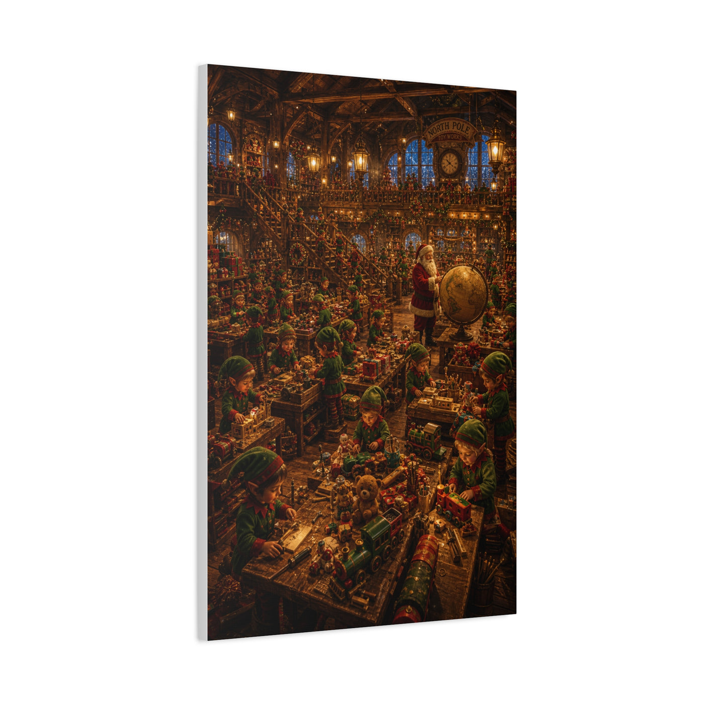 Grand North Pole Workshop Wall Art & Canvas Print