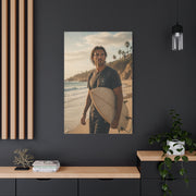 Coastal Surf Lifestyle Portrait Wall Art & Canvas Print
