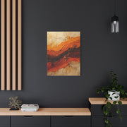 Impasto Terracotta Texture Statement Wall Art & Canvas Print