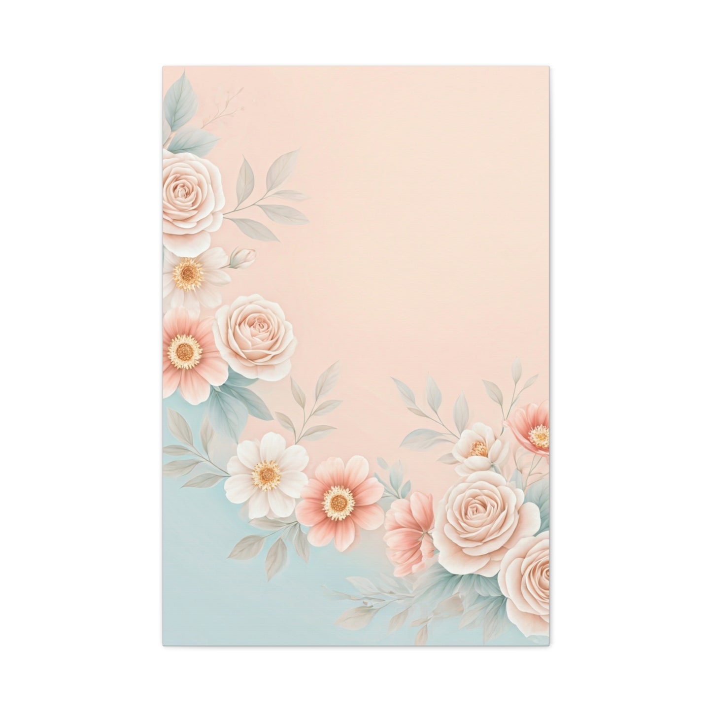Soft Floral Harmony Wall Art & Canvas Prints