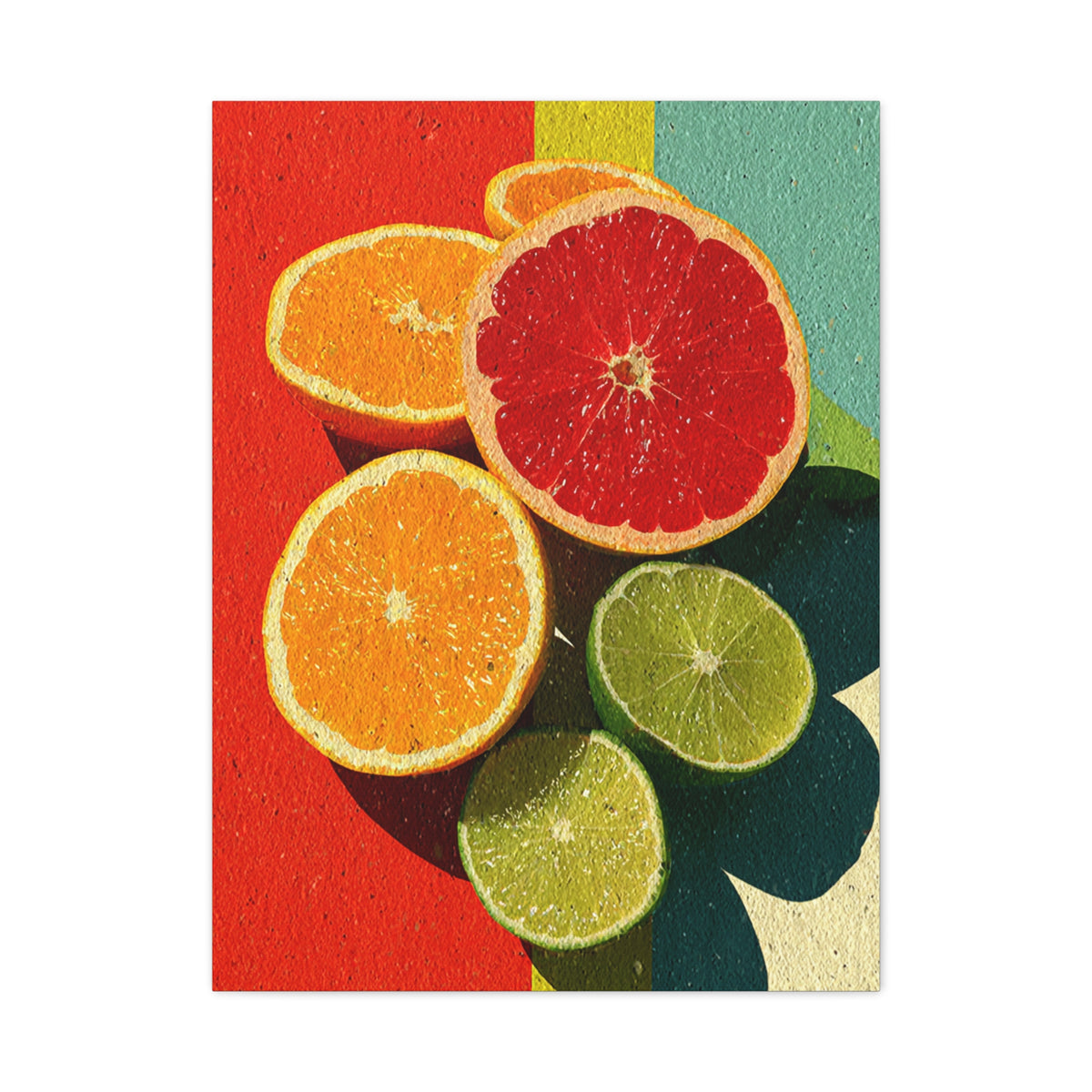 Pop of Orange Wall Art