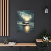Storm Horizon Runway Flight Wall Art & Canvas Prints