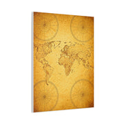 Golden Compass Mandala Art Deco Wall Art & Canvas Prints