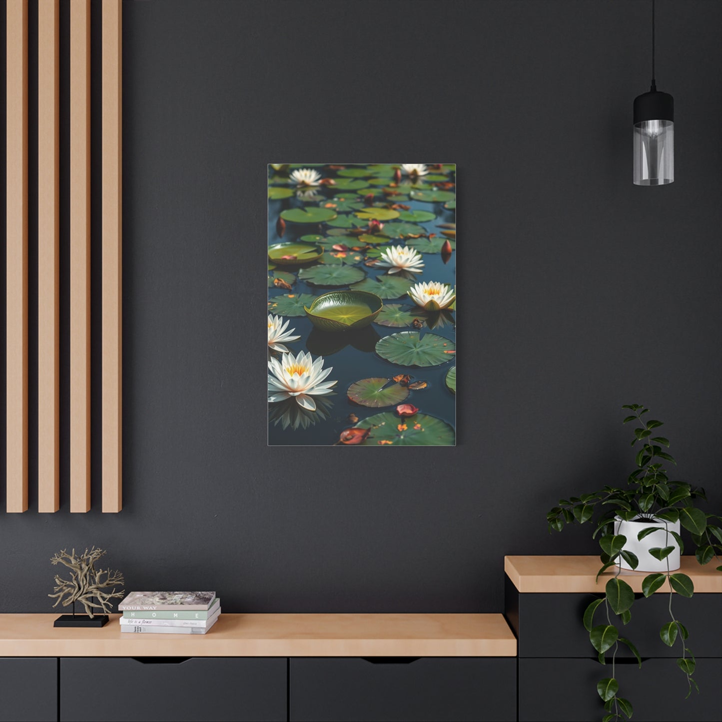 Vision Claude Monet Water Lilies Art Art Wall Art & Canvas Print