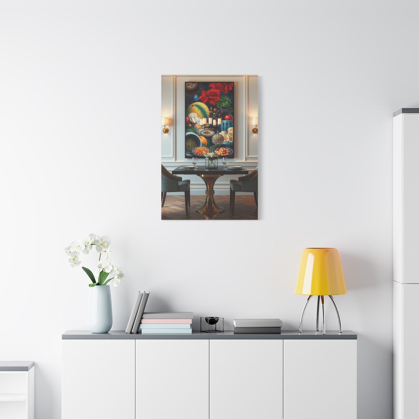 Epicurean Symphony Canvas Wall Art & Canvas Print