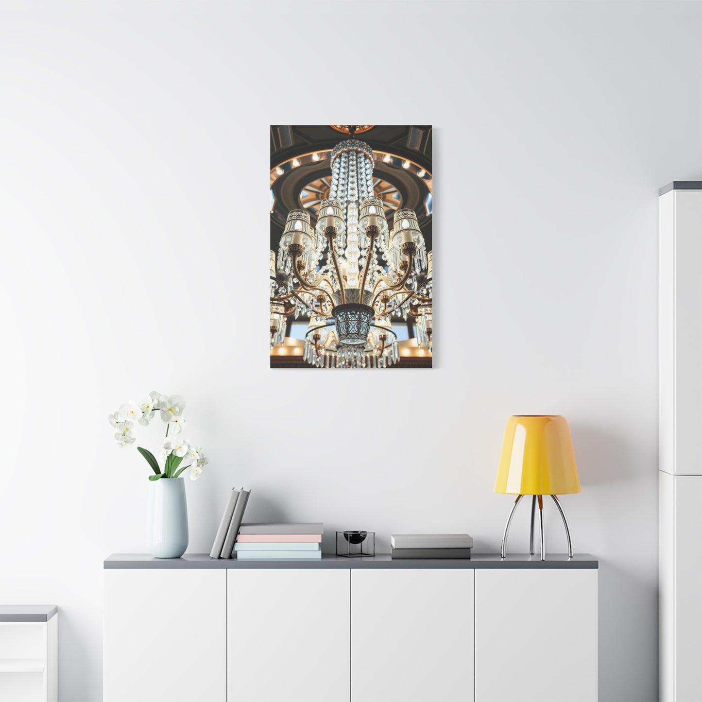Chandelier Art Supreme Canvas Wall Art & Canvas Print
