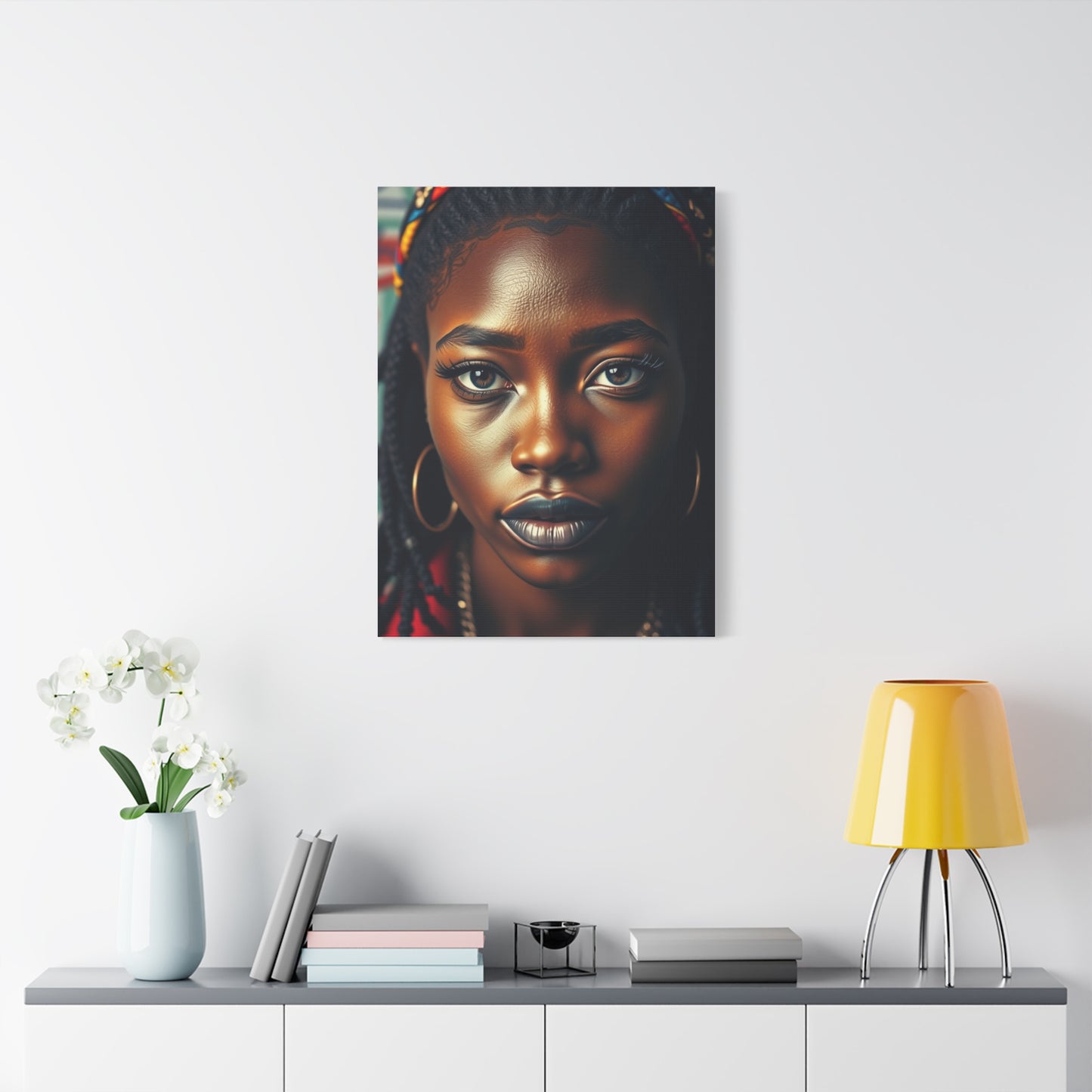 Dame Basquiats Visionary Canvas Wall Art & Canvas Print