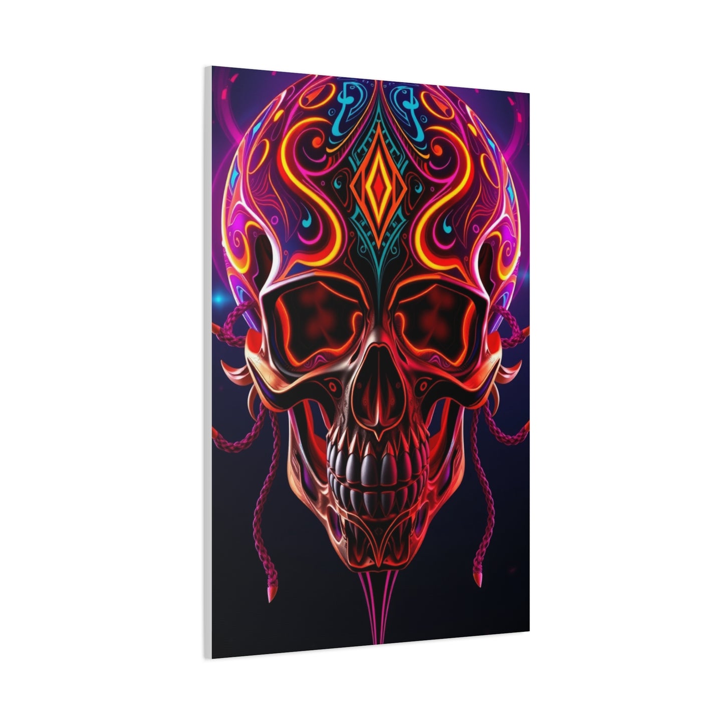 Opulent Skull Phantasm Wall Art & Canvas Print