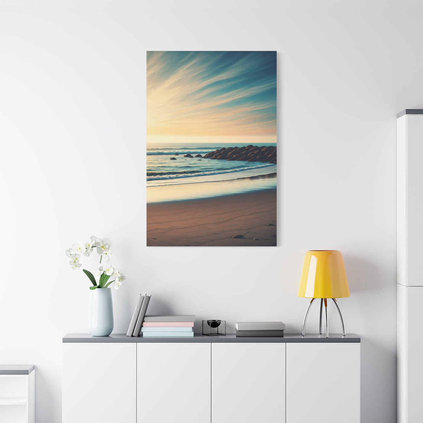 Soft Coastal Breeze Shoreline Wall Art & Canvas Prints