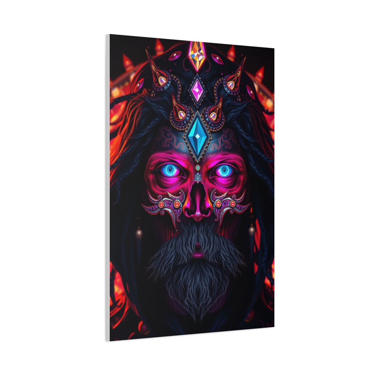 Hypnotic Visionary Tableau Wall Art & Canvas Print