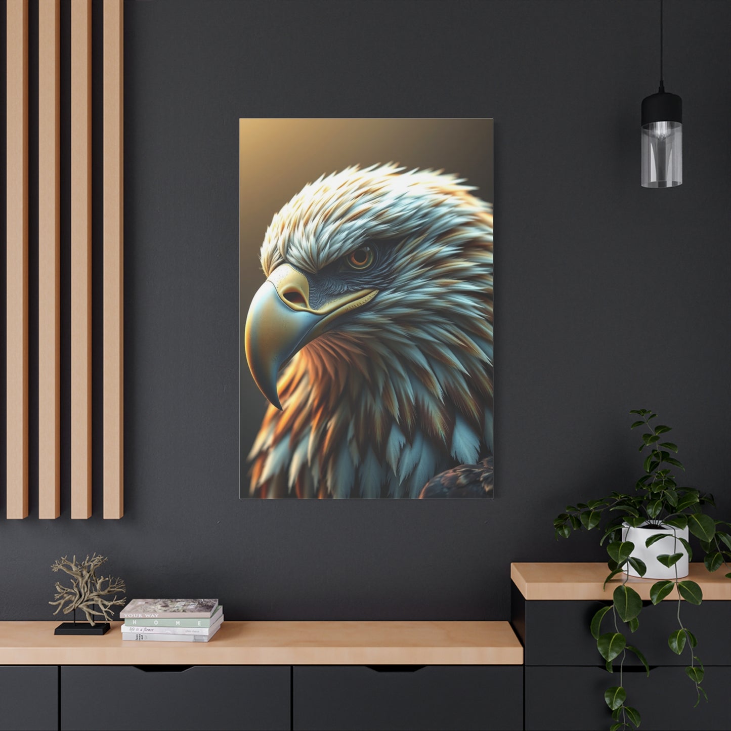 Majestic Raptor Canvas