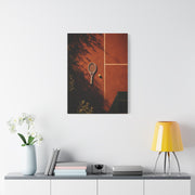 Clay Court Minimal Tennis Sports Wall Art & Canvas Print