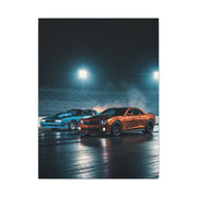 Modern Muscle vs Big Block Legend Wall Art & Canvas Prints