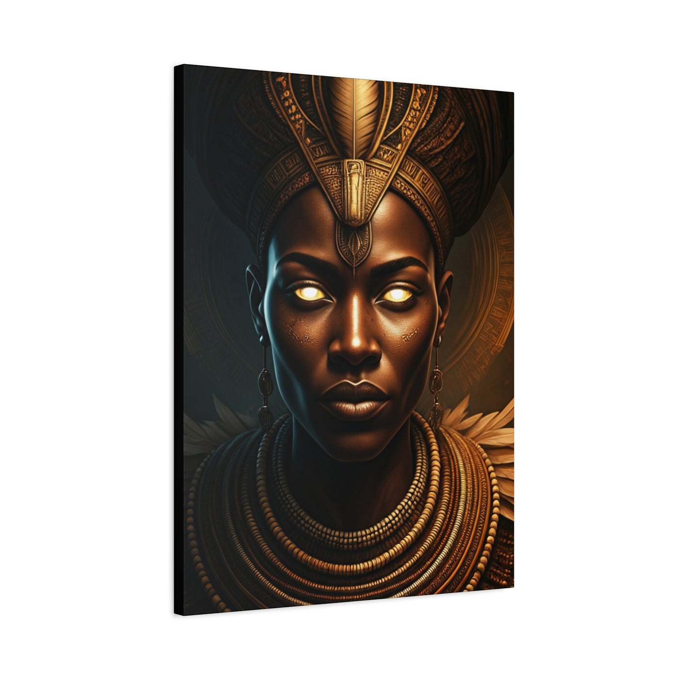 Golden Empress of Shadows Wall Art & Canvas Prints