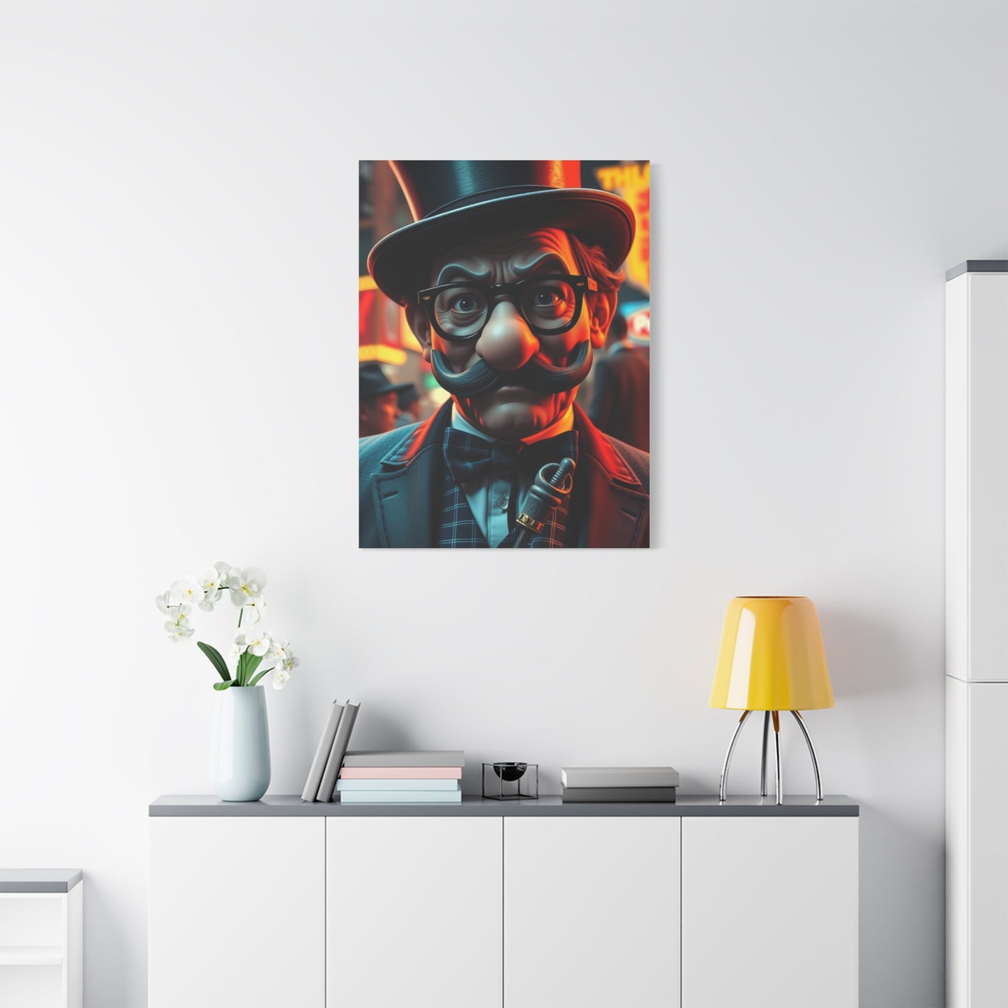 Supreme Rich Uncle Pennybags Art Collection Wall Art & Canvas Print