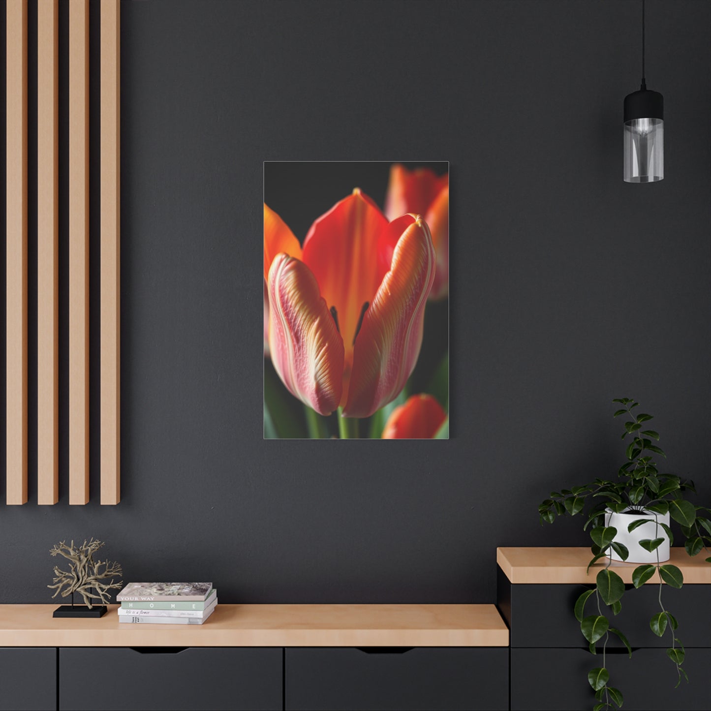 Vision Tulip Flower Art Art Wall Art & Canvas Print