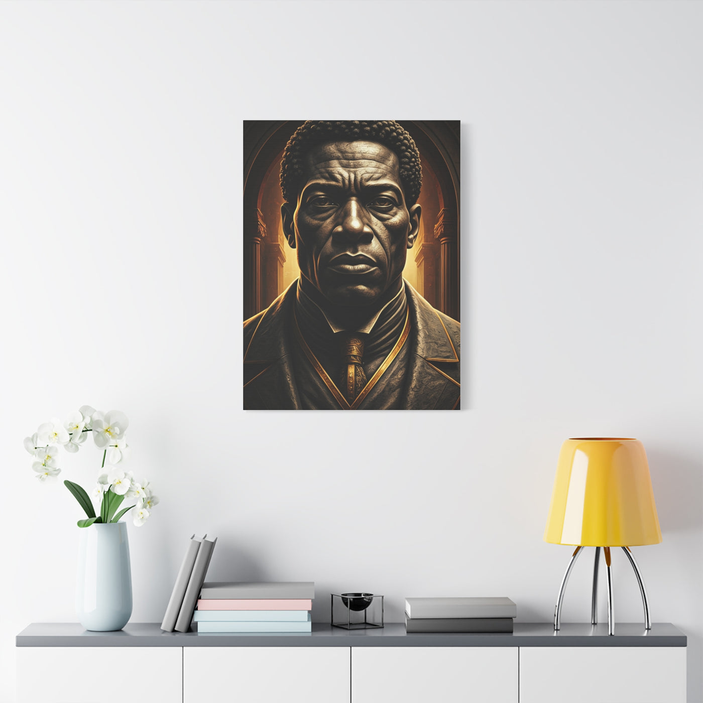 Regal Shadow Portrait Wall Art & Canvas Prints